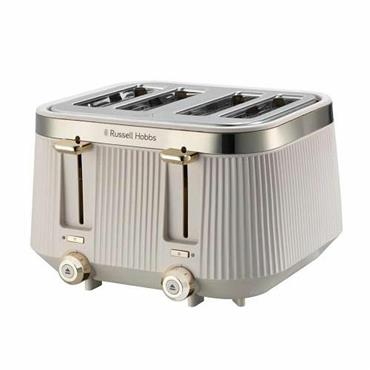 Russell Hobbs Bronte 4 Slice Toaster Stone