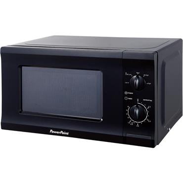Powerpoint 700W Microwave Black 20L