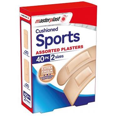 Masterplast Sports Plasters 40 Pack