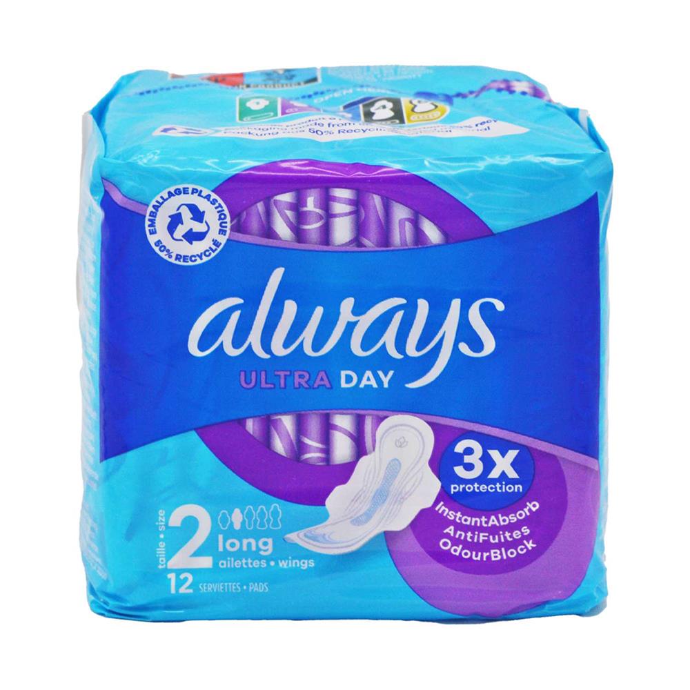 ALWAYS ULTRA DAY LONG WITH WINGS 12PK | Topline Bolands | Arklow | Wicklow