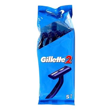 GILLETTE DISPOSABLE RAZORS 5PK
