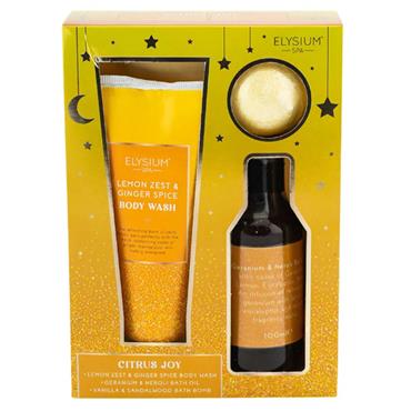 Bath Oil & Bath Bomb Set Citrus Joy