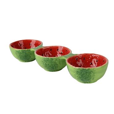 Dolomite Shiny Watermelon Bowl 4cm