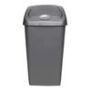 Varian Swing Lid Bin 59L Silver