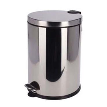 SILVER PEDAL BIN 30LTR 051000030