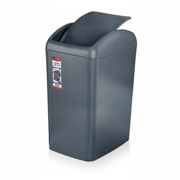 VARIAN SWING LID BIN ANTHRACITE 20LTR