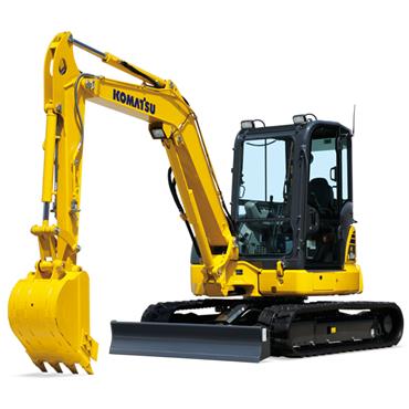 KOMATSU 5.5TONNE DIGGER PC55MR-5