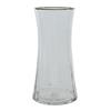 Vase Glass Rippled 28cm