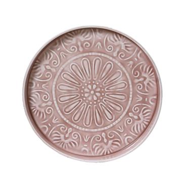 Vintage Pink Deco Plate 32cm