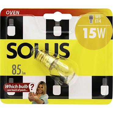 Solus 15W Ses Clear Oven Bulb