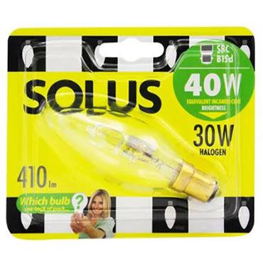 Solus 40W=30W Sbc Led Candle Halogen