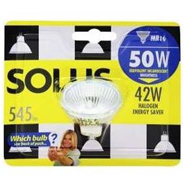 Solus 50W=40W 12V G5.3 Halogen