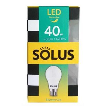 Solus 40W = 6W Bc A55 Led Dimm Smd