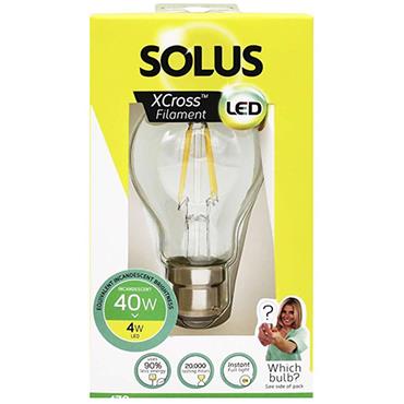 Solus 40W = 5W Bc A55 Xcross Led