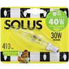 Solus 40W = 30W Sbc Clear Round Halogen