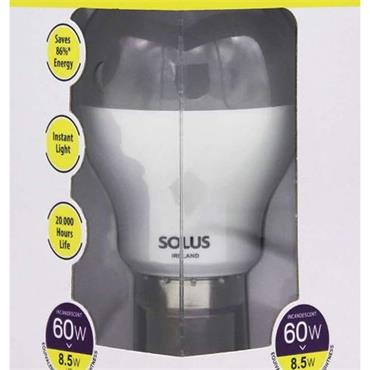 Solus 60W = 8.5W Led Non Dim Bulb