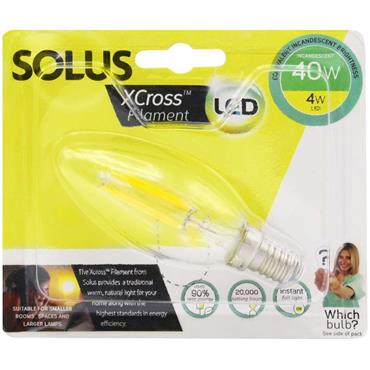 Solus 25W = 2W Candle Led Non Dim
