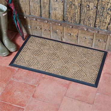 Optimat Chestnut Chequered 75X45cm