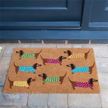 Decoir Mat Dachshunds 45X75cm