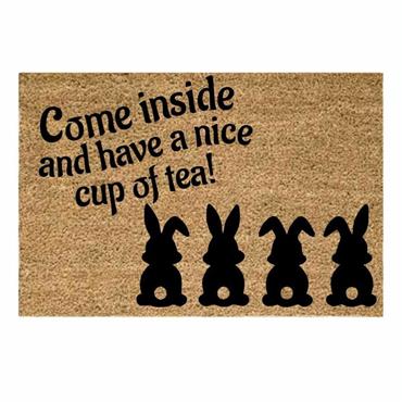 Dosco Coco Printed Mat "Rabbits", 400mm x 700mm