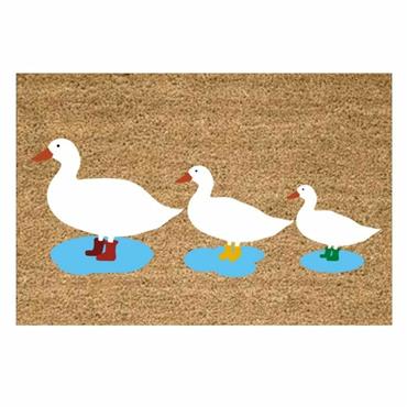 Dosco Ducks Design Coco Printed Mat 40cm x 60cm