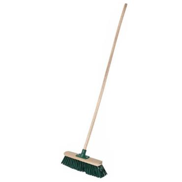 Broom With Wooden Handle 120cm