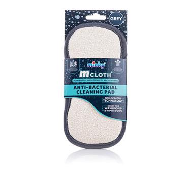 Minky Cloth Antibac Pad Grey