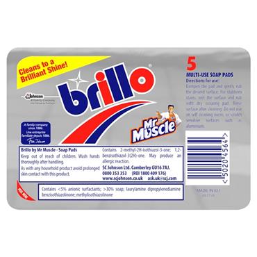 Brillo Soap Cleaning Pads 5 Pack