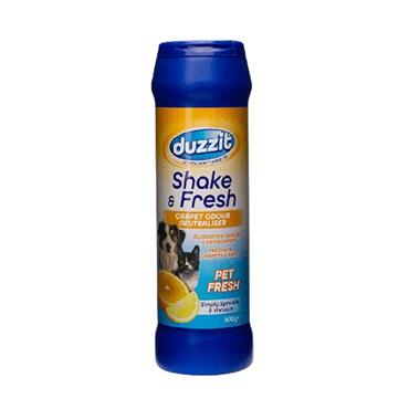 Duzzit Shake & Fresh Carpet Odour Pet 500G