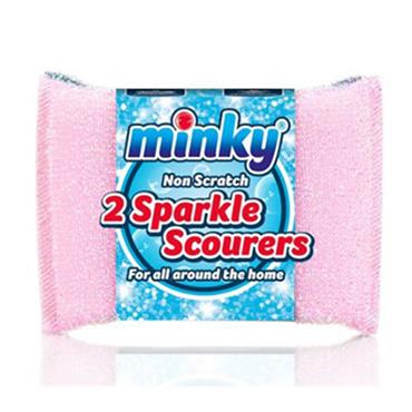 Minky Extra Thick Sparkle Scourers 2 Pack