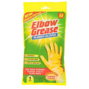 Elbow Grease Rubber Gloves Medium