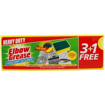 Elbow Grease Hand Grip Scourer 4 Pack