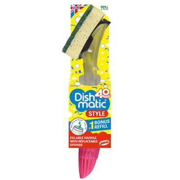 DISHMATIC SPONGE FILLABLE HANDLE