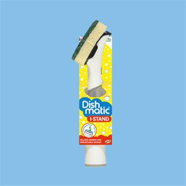 Dishmatic Sponge Fillable Handle I-Stand Pro