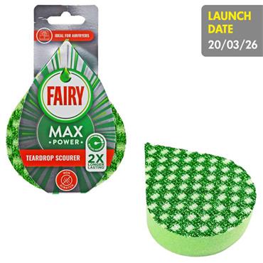 Fairy Max Power Teardrop Scourer