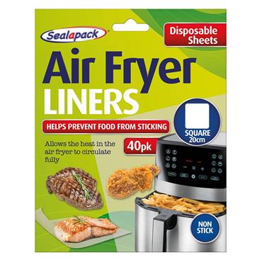 Sealapack Air Fryer Liners Square 40 Pack