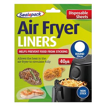 Sealapack Air Fryer Liners Round 40 Pack