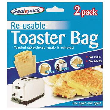 Sealapack Re-Iseable Toaster Bags 2 Pack
