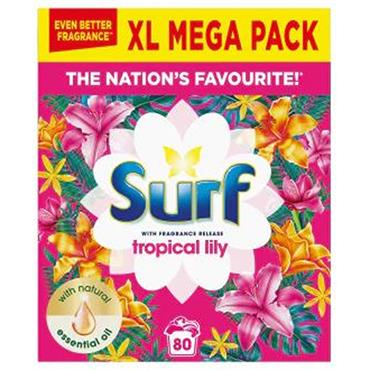 Surf Tropical Powder 80 Wash