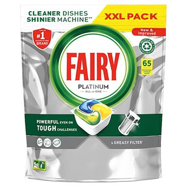 Fairy Platinum Dishwasher Tablets Lemon 51