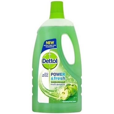 Dettol Power & Shine Green Apple 1L