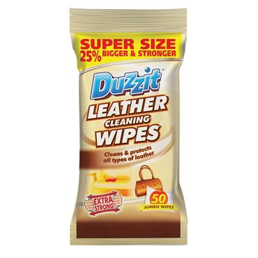 Duzzit Leather Cleaning Wipes 50 Pack