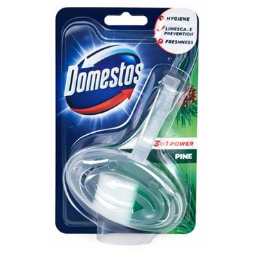DOMESTOS 35G TOILET BLOCK 3 IN 1 POWER PINE