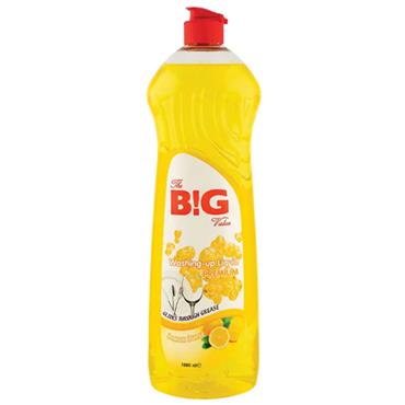 The Big Value Washing Up Liquid Lemon 1L