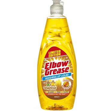 ELBOW GREASE GINGERBREAD WASHING LIQUID 600ML