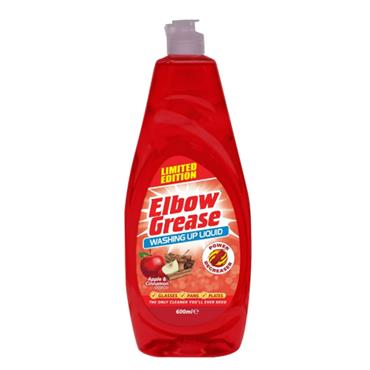ELBOW GREASE APPLE + CIN WASHING LIQUID 600ML