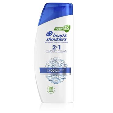 HEAD & SHOULDERS SHAMPOO CLASSIC 625ML