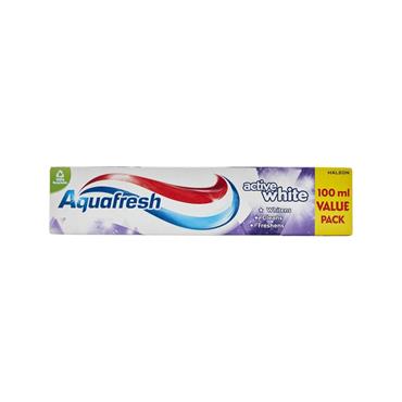 AQUAFRESH 100ML TRIPLE ACTIVE WHITE