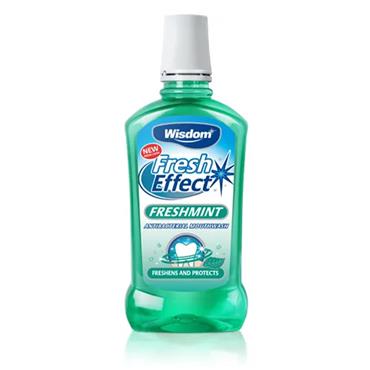 WISDOM 500ML MOUTHWASH FRESH MINT