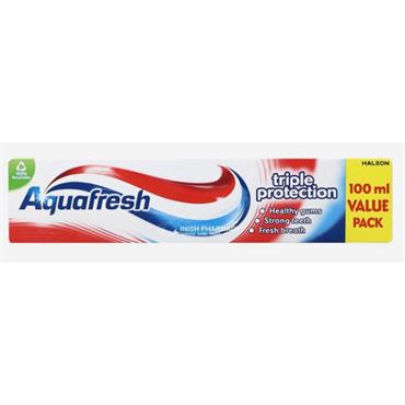 AQUAFRESH 100ML TRIPLE ACTIVE FRESH